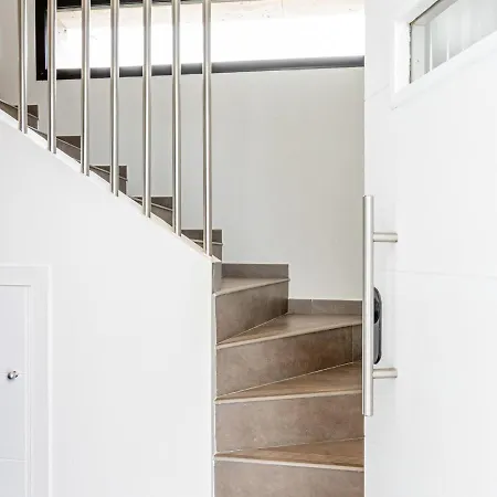 Feriehus Casa Moderna Con Piscina, Wi-fi, Aa, Barbacoa Y Parking En - Es-89-73 *